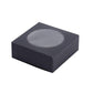 50PCS Handmade Soap Paper Box Round Window Kraft Black White Candy Biscuit Box - Khaki-50pcs 10*10*2.4CM