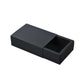 25X Black Kraft Paper Drawer Jewelry Package Necklace Bracelet Gift Package box - 25*8*4-25pcs