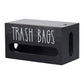 Wooden Plastic Bag Storage Box Hanging Rubbish Bag Organizer Extractable Tissue