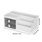 Cartoon Drawer Type Cosmetic Jewelry Storage Box Desktop Student Stationery Box - Pink
