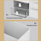 Cartoon Drawer Type Cosmetic Jewelry Storage Box Desktop Student Stationery Box - White