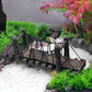 Resin Bridge Aquarium Decoration Fish Tank Accessories Shrimp Tortoise Climbing - Suspension Bridge-M