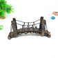 Resin Bridge Aquarium Decoration Fish Tank Accessories Shrimp Tortoise Climbing - Suspension Bridge-M