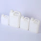 Plastic Square Bucket Storage Container Flat Square Pots 6 Sizes for Home Garden - 4L