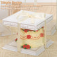 10PCS Clear Cake Box Treat Display Portable Packaging Food Safe PET Birthday - 6inch