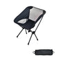 Outdoor Portable Lightweight Folding Camping Chair High Back Fishing Chair - Red