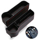 PU Leather Seat Side Gap Storage Box with Phone and Bottle Holder for Car Interior - Yellow