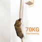 Cat Climbing Frame Rope Leash Jumping Platform for Cats Interactive Play Set