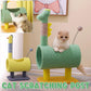 Climbing Frame Cat Scratching Post Jumping Platform Pet Toys for Cats and Kitten - Yellow
