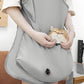 Cat Carrying Apron Non Stick Hair Kangaroo Pouch Pet Grooming Suit Portable
