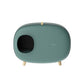 Cat Litter Box Semi-closed Cat Supplies Cat Toilet Drawer Large Cat Litter Box - Green