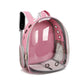 Pet Outdoor Carrier Backpack Cat Dog Puppy Travel Space Capsule Shoulder Bag - Black