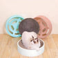 2In1 Cat Scratching Board Round Cat Scratcher Pad Lounge Bed Bowl Pet Sofa House - Blue