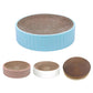 2In1 Cat Scratching Board Round Cat Scratcher Pad Lounge Bed Bowl Pet Sofa House - Pink