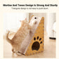 Triangle Cat Scratch Board Felt Claw Pad Vertical Nest Durable All Season Use