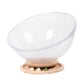 Four Seasons Acrylic Space Capsule Cat Bed Semi-closed Cool Nest Turntable Toy - L