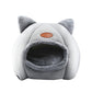 Cat Bed Winter Warm Enclosed Pet House Cozy Indoor Sleeping Nest for Cold Weather - XL