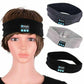 Wireless Bluetooth Headband Earphone Stereo Sport Headphone Headset Sleep New - Dark grey