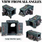 Fish Tank Aquascape Hiding Cave Shrimp Fish Shelter Aquarium Decoration House