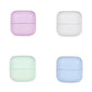 10PCS Square Lightproof Cream Jars Cosmetics Containers Skincare Lotion Makeup Jars - Pink 50ml