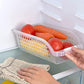 4pcs Refrigerator Storage Box Transparent Plastic Household Organizer Kitchen