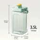 Large Capacity 3.5L Cold Water Kettle Home Use Beverage Dispenser Jug Mug - Green