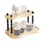 Cup Rack Mug Display Shelf Kitchen Organizer Bar Mug Holder Storage Stand - 3-Layer