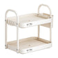 Double Layer Shelf Storage Rack for Water Cups Tea Cups Organizer Kitchen Rack