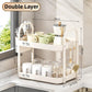 Double Layer Shelf Storage Rack for Water Cups Tea Cups Organizer Kitchen Rack