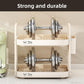Double Layer Shelf Storage Rack for Water Cups Tea Cups Organizer Kitchen Rack