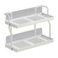 2 Tier Shelf Kitchen Storage Rack Organizer for Home and Countertop Organization