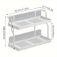 2 Tier Shelf Kitchen Storage Rack Organizer for Home and Countertop Organization