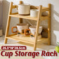 Cup Flower Pot Storage Rack Multi-Layer for Home Kitchen Living Room Organizer