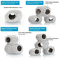Clay Pot Aquarium Decoration Shrimp House Cichlid Breeding Tank Fish Nest - Nine Holes