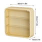 Wall Mounted Showcase Acrylic Figures Toys Display Case Dustproof Storage Box - Green