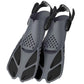 Adjustable Diving Flippers Swim Fins for Snorkeling Freestyle Training Gear - Purple-L/XL