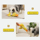 Plush Cartoon Duck Dog Toy Interactive Squeaky Pet Toy Durable Fun Chew Toy - Green