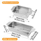304 Stainless Steel Retractable Sink Drain Basket Kitchen Storage Rack Adjustable