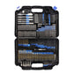 246pcs Drill Bit Set Hole Opener Drills Kit Metal Wood Plastic DIY Power Tools