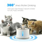 LED Pet Water Fountain 24L Automatic Drinking Dispenser for Cats and Dogs