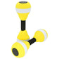 2PCS Arm Buoyancy Rings Dumbbell Style Float Set for Water Activities and Fun - Pink