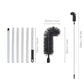 Gutter Cleaning Brush Roofing Tool with Pole 208cm for Long Splicing Gutter