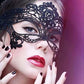 Black Lace Masquerade Eye Mask for Costume Party Ball Halloween Fancy Dress Women