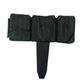 20pcs Garden Fence Edging Plastic Lawn Border for Outdoor Yard Flower Bed - Black