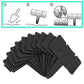 20pcs Garden Fence Edging Plastic Lawn Border for Outdoor Yard Flower Bed - Black