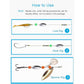 High Quality 2 Boxes of Round Colourful Fishing Beads Tackle Accessories Kit