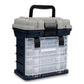 Removable 4 Tray Heavy Duty Fishing Tackle Box Storage Organizer for Tackle