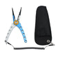 Aluminium Fishing Pliers Hook Removal Line Cutting Mono Braid Fish Grip Au Stock - Blue+Red