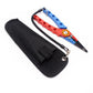 Aluminium Fishing Pliers Hook Removal Line Cutting Mono Braid Fish Grip Au Stock - Red+Silver