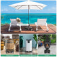 Plastic Round Retractable Plant Pot Tray Stand With Wheels Movable Durable